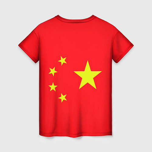 Женская футболка Китай / 3D-принт – фото 2