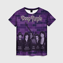 Футболка женская Deep Purple, цвет: 3D-принт