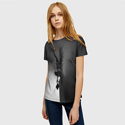 Футболка женская Тетрадь смерти 6, цвет: 3D-принт — фото 2