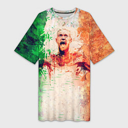 Женская длинная футболка Conor McGregor: Ireland