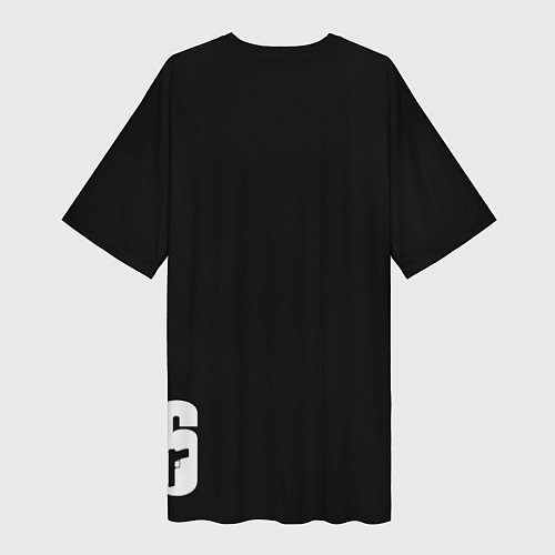 Женская длинная футболка Rainbow six | Siege / 3D-принт – фото 2