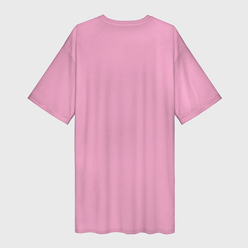 Женская длинная футболка Лицо Слоупока / 3D-принт – фото 2