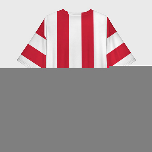 Женская длинная футболка Stoke City FC: Bet365 / 3D-принт – фото 2