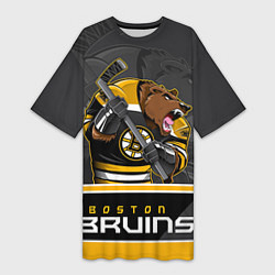 Женская длинная футболка Boston Bruins