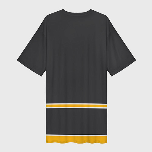 Женская длинная футболка Boston Bruins / 3D-принт – фото 2