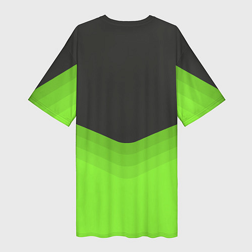 Женская длинная футболка FlipSid3 Uniform / 3D-принт – фото 2