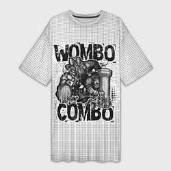 Футболка женская длинная Combo Wombo, цвет: 3D-принт