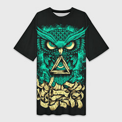 Женская длинная футболка Bring Me The Horizon: Owl