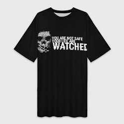 Женская длинная футболка Watch Dogs 2