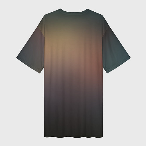 Женская длинная футболка Guitar / 3D-принт – фото 2