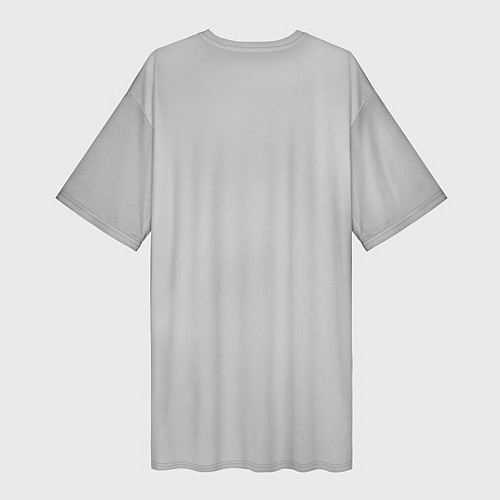 Женская длинная футболка Лесная лиса / 3D-принт – фото 2