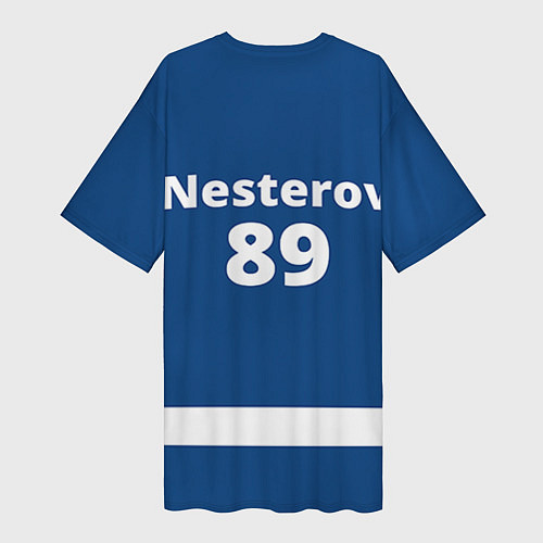 Женская длинная футболка Tampa Bay: Nesterov / 3D-принт – фото 2
