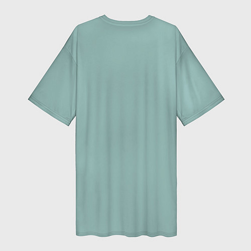 Женская длинная футболка Мороженко / 3D-принт – фото 2