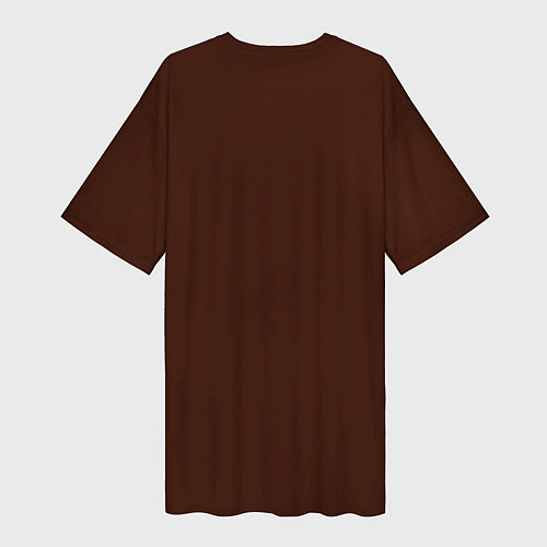 Женская длинная футболка Gondar Gold / 3D-принт – фото 2