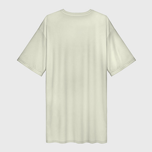 Женская длинная футболка Обезьяна с пистолетом / 3D-принт – фото 2