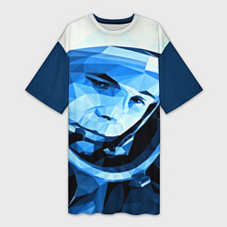 Женская длинная футболка Gagarin Art