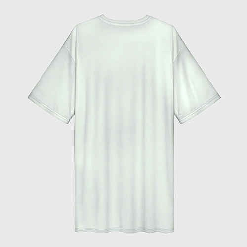 Женская длинная футболка Feel Good / 3D-принт – фото 2