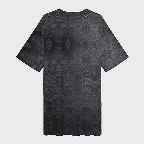 Женская длинная футболка Suicide Silence: The Black Crown / 3D-принт – фото 2