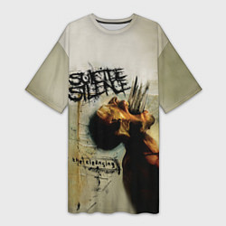 Женская длинная футболка Suicide Silence: The cleansing