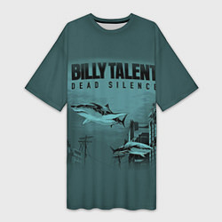 Женская длинная футболка Billy Talent: Dead Silence