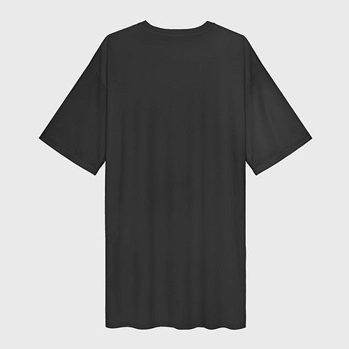 Женская длинная футболка Рома Зверь / 3D-принт – фото 2