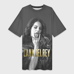 Женская длинная футболка Lana Del Rey: Sex
