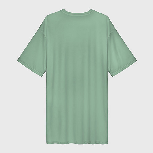 Женская длинная футболка Taboo / 3D-принт – фото 2