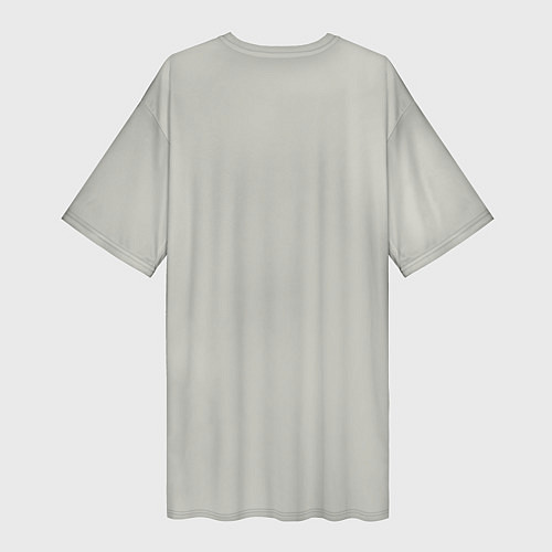 Женская длинная футболка Дикий орел / 3D-принт – фото 2