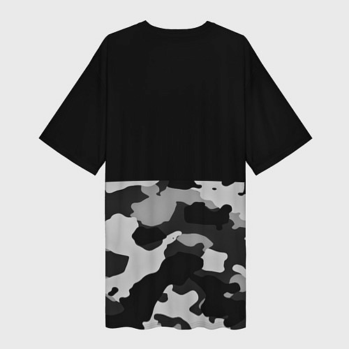 Женская длинная футболка Made in Japan / 3D-принт – фото 2