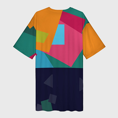 Женская длинная футболка Coldplay / 3D-принт – фото 2