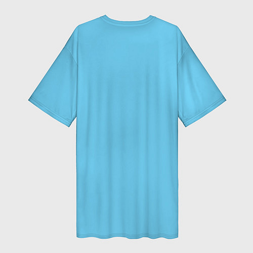 Женская длинная футболка Единорог / 3D-принт – фото 2