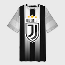 Женская длинная футболка Juventus FC: New logo