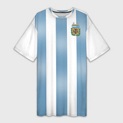 Женская длинная футболка Сборная Аргентины: ЧМ-2018