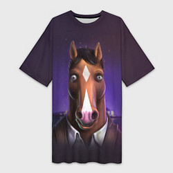 Женская длинная футболка BoJack