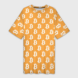 Женская длинная футболка BTC Pattern