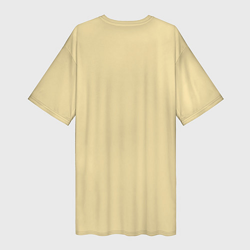 Женская длинная футболка Cuphead: Flame Mugman / 3D-принт – фото 2
