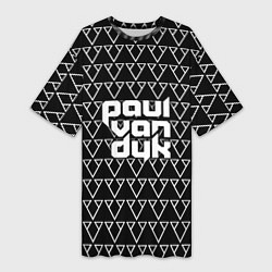 Женская длинная футболка Paul Van Dyk