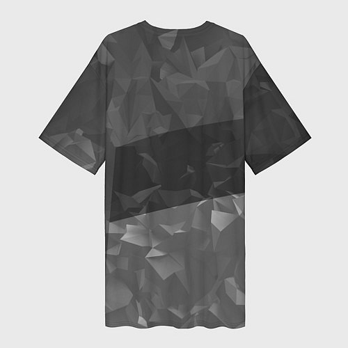 Женская длинная футболка MITSUBISHI SPORT / 3D-принт – фото 2