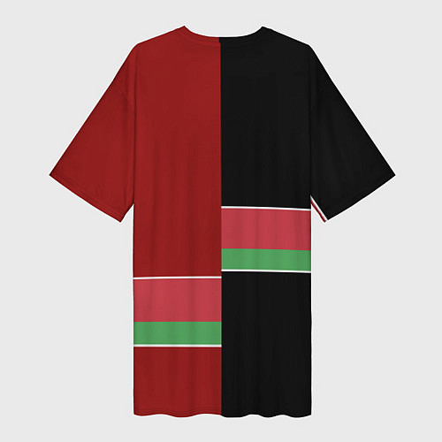 Женская длинная футболка Belarus Style / 3D-принт – фото 2