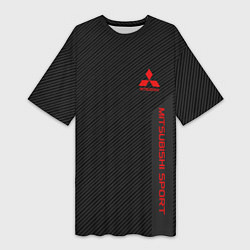Женская длинная футболка Mitsubishi: Sport Line