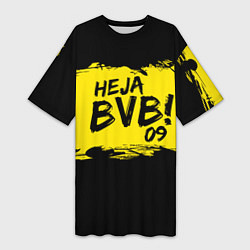 Женская длинная футболка Heja BVB 09