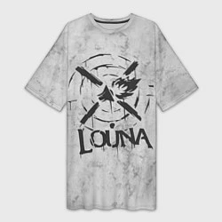 Женская длинная футболка Louna: Сделай громче