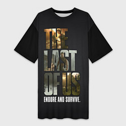 Женская длинная футболка Endure and Survive