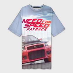 Женская длинная футболка Need for Speed: Payback