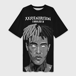 Женская длинная футболка XXXTentacion: 1998-2018