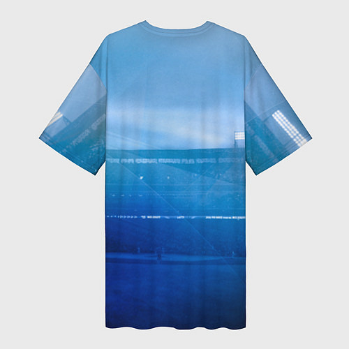 Женская длинная футболка Akinfeev / 3D-принт – фото 2