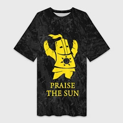 Женская длинная футболка Praise The Sun
