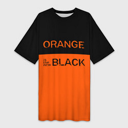 Женская длинная футболка Orange Is the New Black