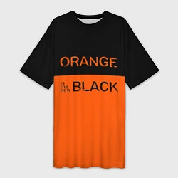 Женская длинная футболка Orange Is the New Black