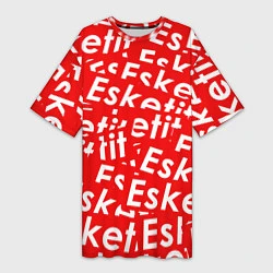 Женская длинная футболка Esketit Pattern